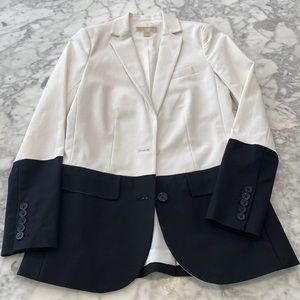 Michael Kors Black & White Blazer